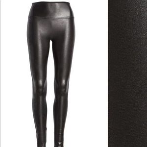 Spanx faux leather leggings